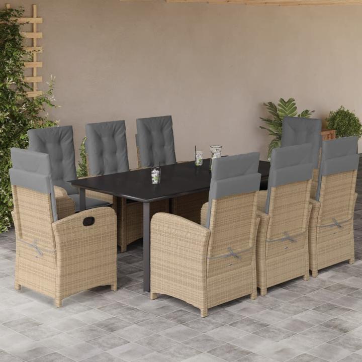 Actual product image vidaXL Garten Essgruppe (200 x 100 x 74 cm)