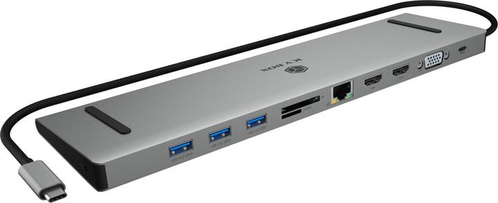 Actual product image Icy Box IB-DK2106a-CPD (USB-C, 6 ports)