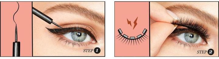 Image du produit KISS Kit de cils et d'eyeliner magnétique (Cils artificiels)