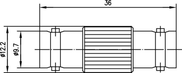 Image du produit Telegärtner Raccord BNC (F-F)
