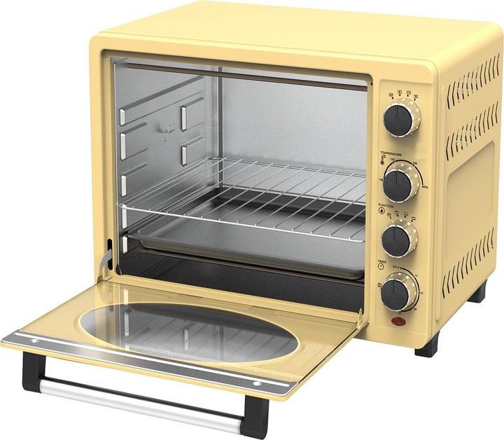 Produktbild TurboTronic By Z-Line EV35R Retro Elektrische Oven - 35 liter - Crme