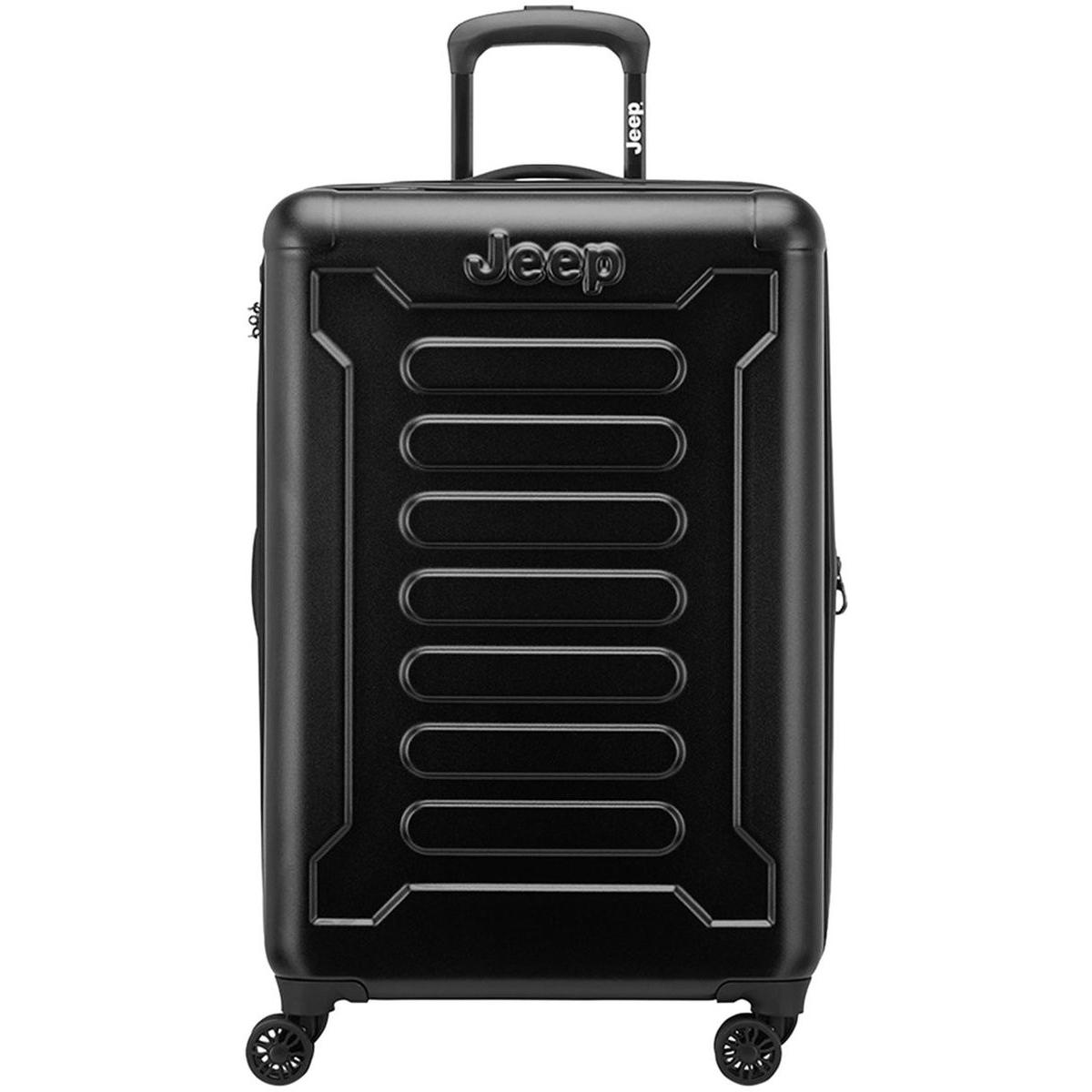 Delsey Unisex Nero Valigia, Valigia Espandibile Jeep Jh004c, (100 L)