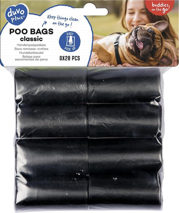Actual product image EBI Duvo+ Poo Bags on roll Paws (Dog)