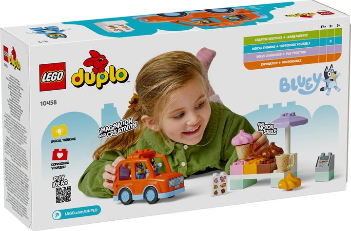 Image du produit LEGO Excursion chez le glacier avec Bluey (10458)