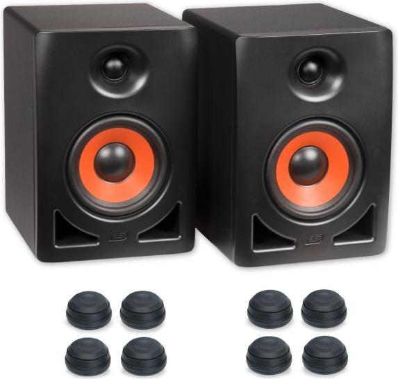Actual product image ESI Studio Monitor-Boxen nEAR i5 1 Paar mit Boxenfüsse Schwarz (Pair)