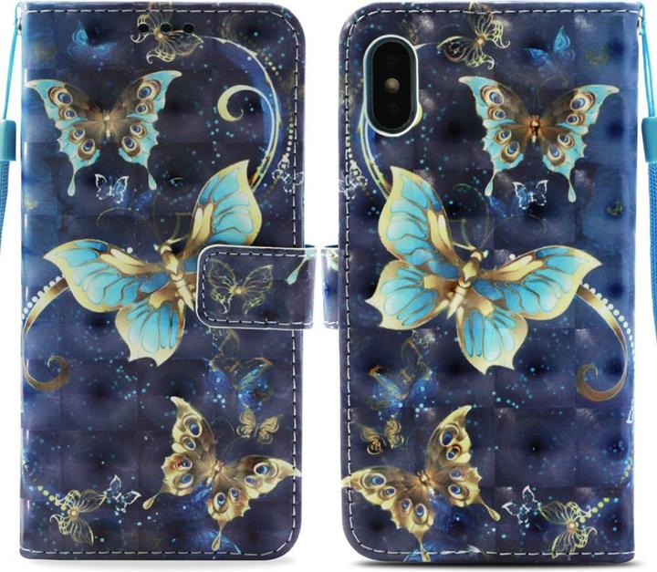 Immagine prodotto Cover-Discount Custodia per cellulare in pelle effetto glitter (Apple iPhone XS Max)