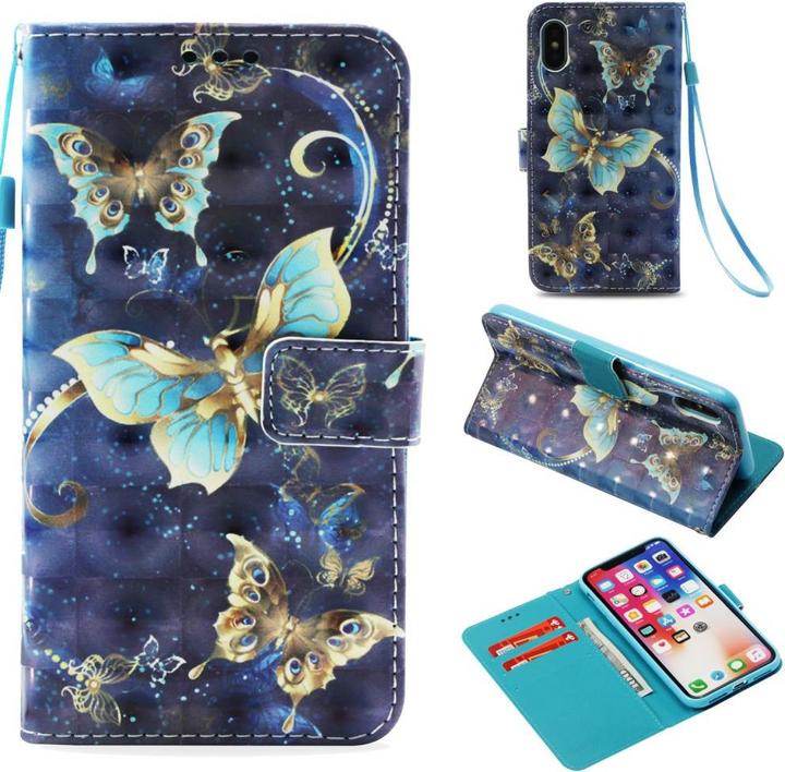 Immagine prodotto Cover-Discount Custodia per cellulare in pelle effetto glitter (Apple iPhone XS Max)