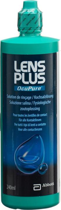 Lens Plus OcuPure (Kochsalzlösung Linsenmittel, 240 ml)