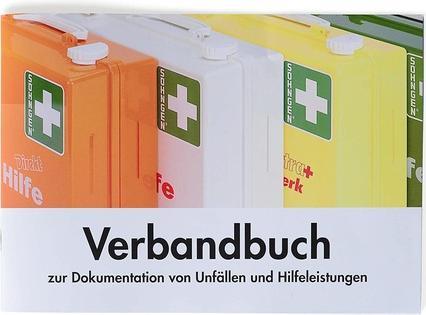 Produktbild Söhngen Verbandbuch/Unfall-Dokumentation DIN A5 Dokumentation von Betriebsunfällen Aufbewahrungspflicht 5... (Verbandskasten)
