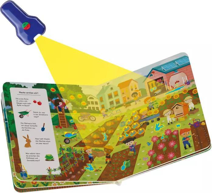 Produktbild Ravensburger Lampe an! Entdecke den Garten (Deutsch, Ines Foje, 2023)