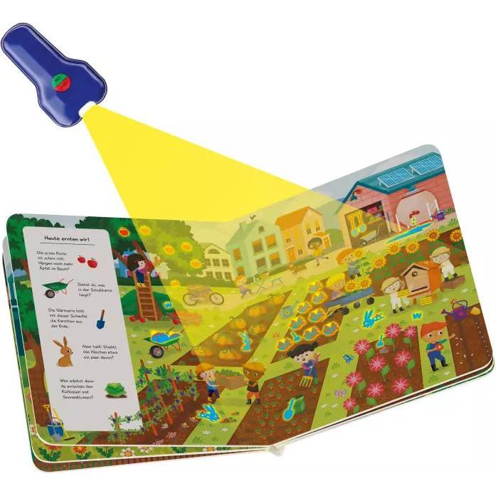 Thumbnail - Lampe an! Entdecke den Garten, Kinderbücher von Ines Foje