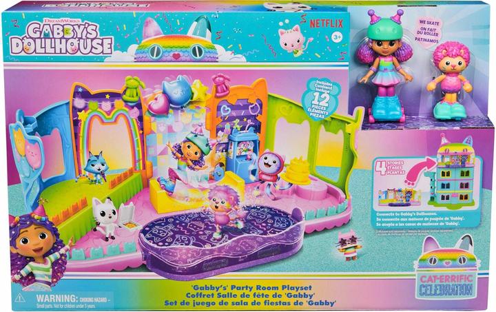 Actual product image Spin Master GDH PYS Gabby's Party Room Playset GML