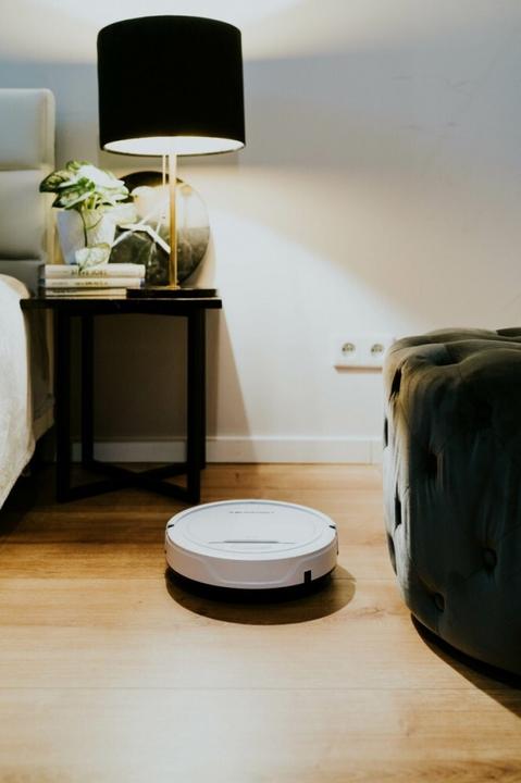 Immagine prodotto Blaupunkt Aspirapolvere - robot aspirapolvere RVC201, Bianco (Nessun sistema di pulizia)