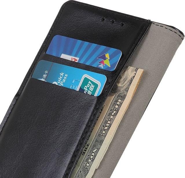 Produktbild MU Classic Crazy Horse Leder Bookcover Series (LG Q60)