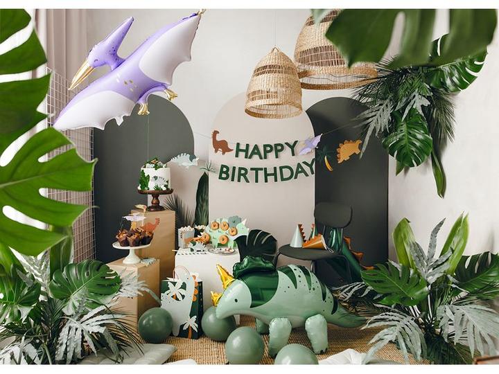 Produktbild Partydeco Kuchen-Topper Dinosaurier (6 Stück)