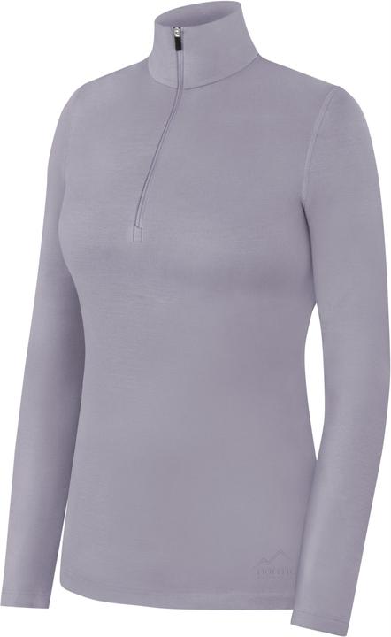 Actual product image Normani Damen Merino Langarm mit 1/4 Zipper „Launceston“ - 9669 (XXL)