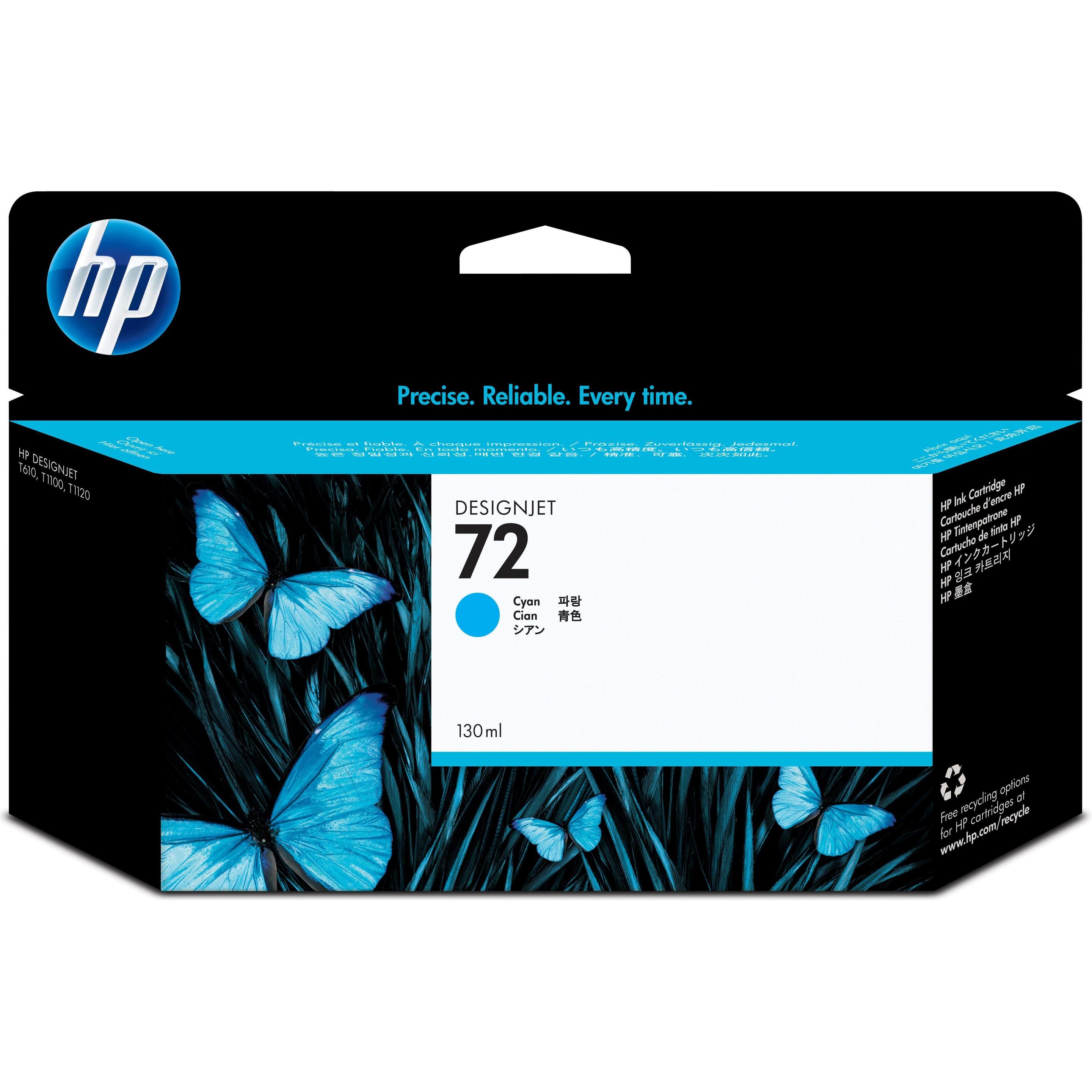 HP, Druckerpatrone, 72 (C)
