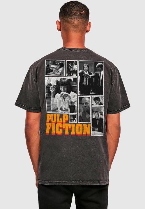 Actual product image Merchcode Pulp Fiction Stills Oversize Tee - 187845 (L)