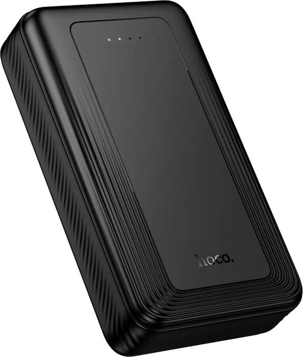 Actual product image Hoco Power bank Powerbank 20000 mAh 2A J165A black (20000 mAh, 74 Wh)
