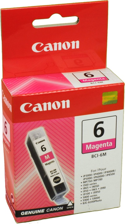Actual product image Canon Bci-6m (M)
