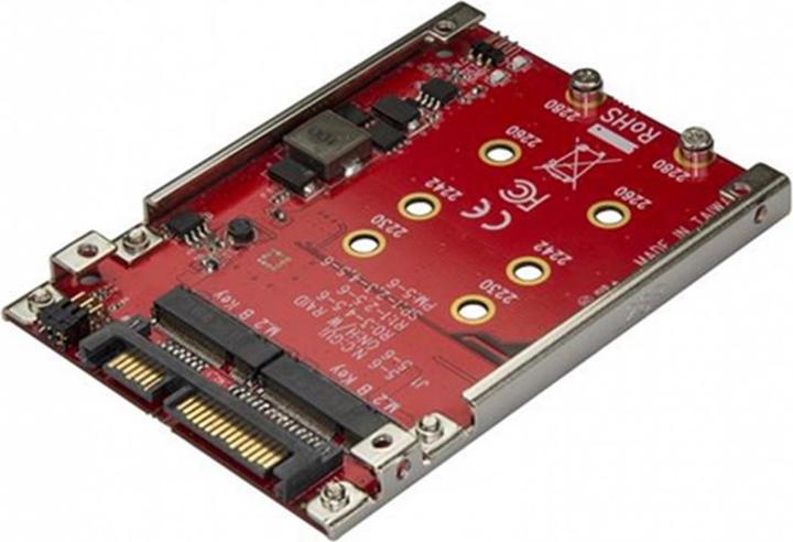 Produktbild StarTech Dual-Slot M.2 zu SATA Adapter RAID
