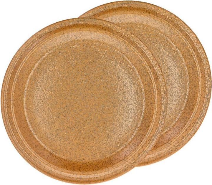 Villa Collection Ø 26 - Porcelaen - Amber (2x, 26 cm)