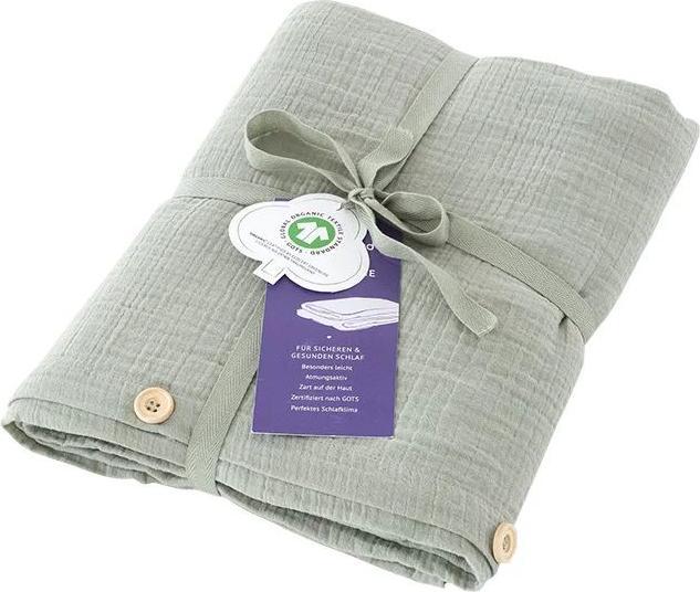 Actual product image Träumeland Traeumeland bed linen GOTS certified green 1 x