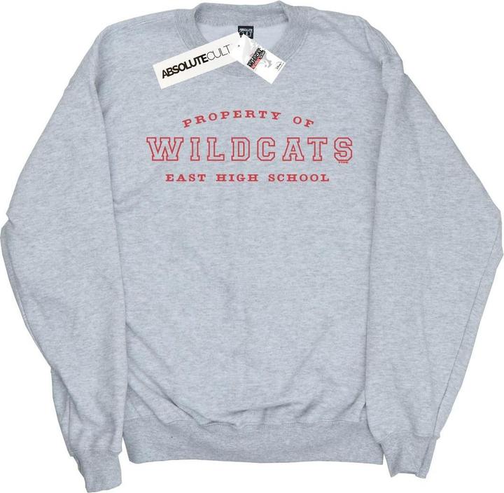 Disney High School Musical The Musical Property Of Wildcats Sweatshirt Mädchen (140, 146)