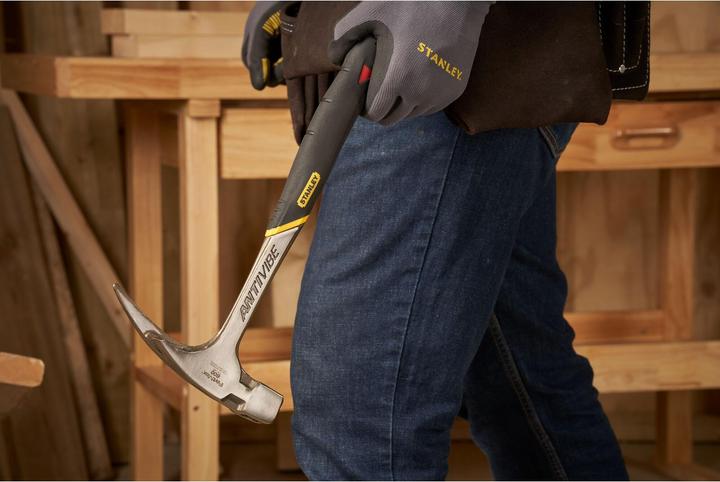 Actual product image Stanley roofing hammer Fat Max AntiVibe (870 g)