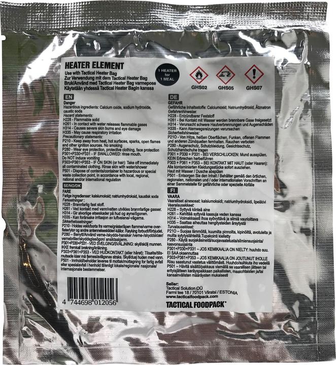 Produktbild Tactical Foodpack Kocher Heater