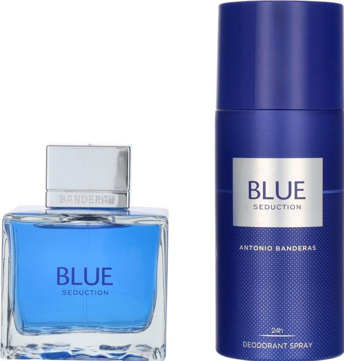 Produktbild Antonio Puig A. Banderas Blue Seduction Men Edt Spray 100 ml Sets (Eau de Toilette, 250 ml)
