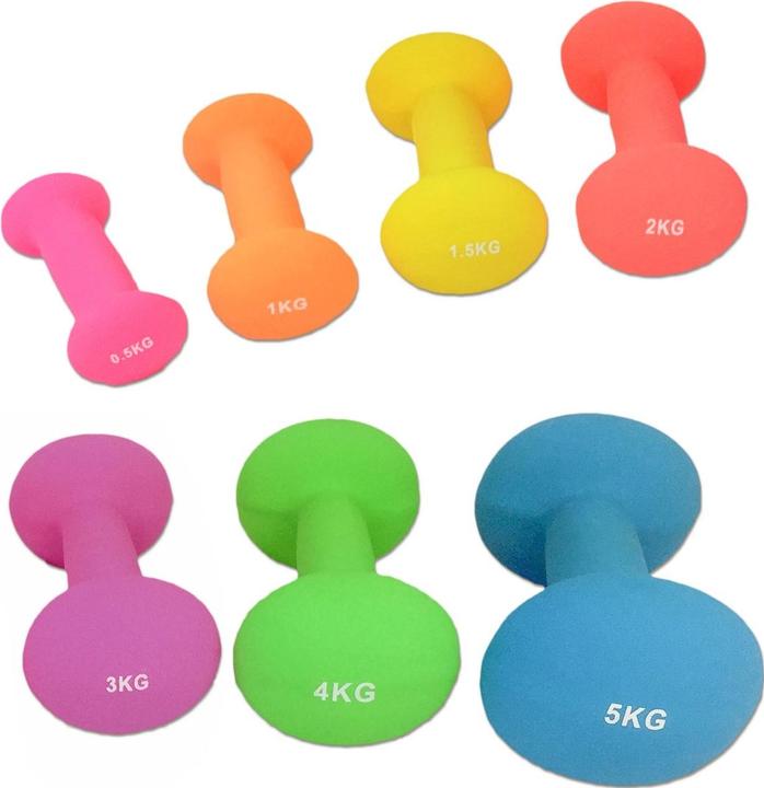 Actual product image Tunturi Neopren Kurzhanteln (2 x 3 kg)