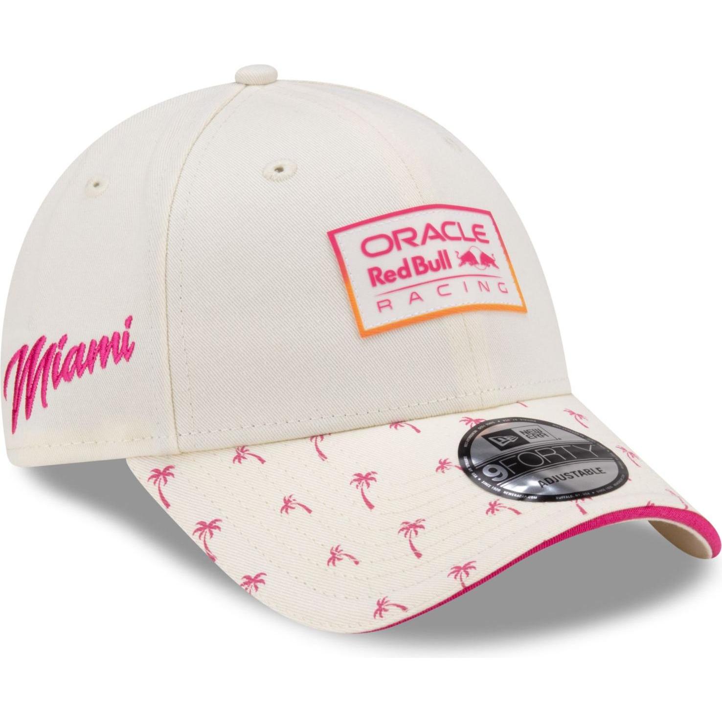 Thumbnail - New Era, Herren, Cap, 9Forty Strapback Cap - Usa Miami F1 Red Bull Racing, Beige, (One Size)