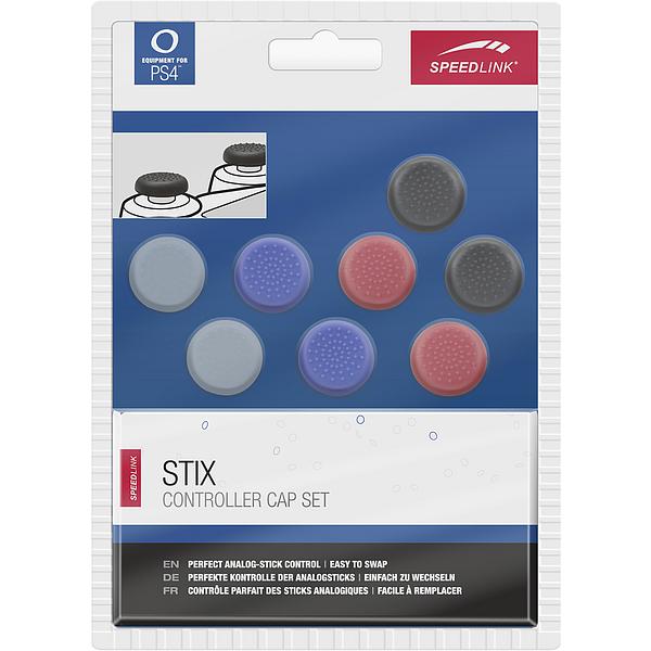 Thumbnail - Speedlink Stix Controller Cap Set (PS4), Gaming Controller Zubehör, Mehrfarbig