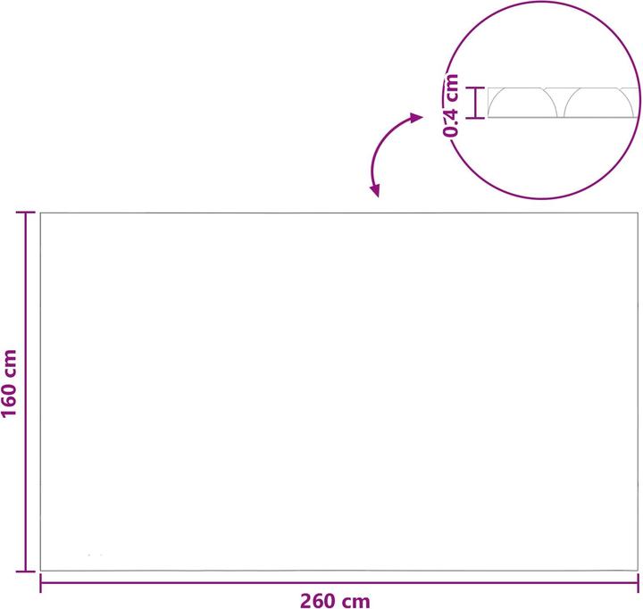 Actual product image vidaXL Poolabdeckung