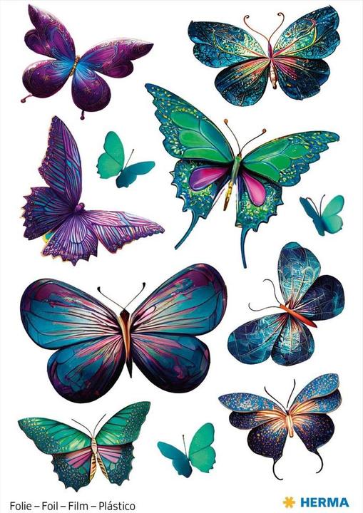 Produktbild HERMA Sticker Schmetterlinge