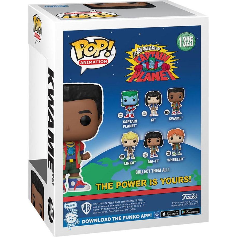Thumbnail - Funko Capitaine Planète POP! Animation figurine Kwame 9 cm