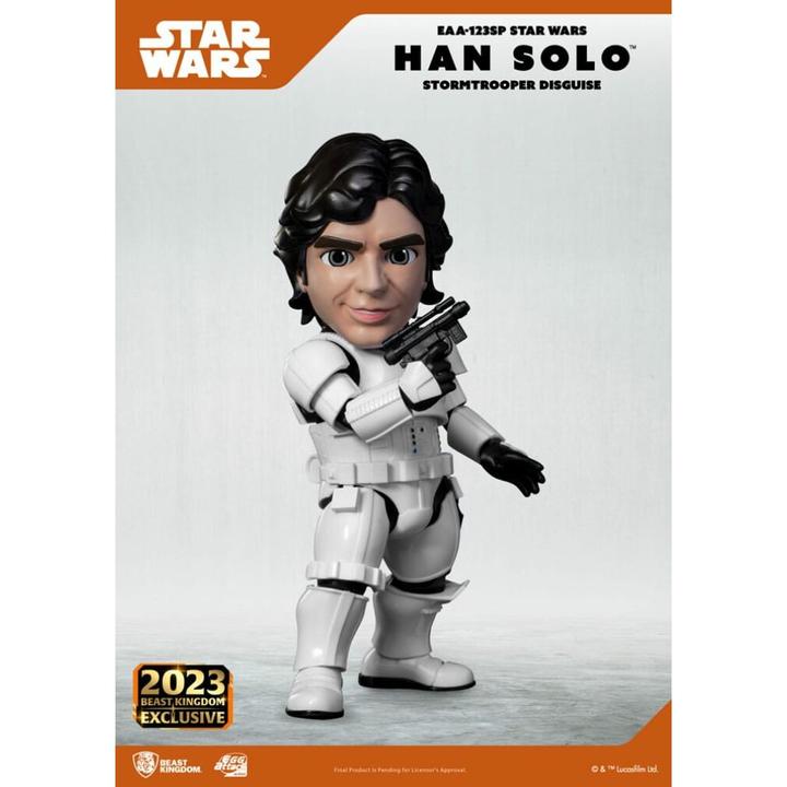Produktbild Beast Kingdom Star Wars statuette Egg Attack Han Solo (Stormtrooper Disguise) 17 cm