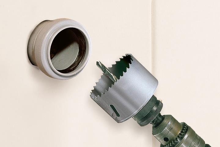 Actual product image wolfcraft 1 hole saw set BiM ø25,35,43,54,83mm (25 mm, 35 mm, 43 mm, 54 mm, 83 mm)