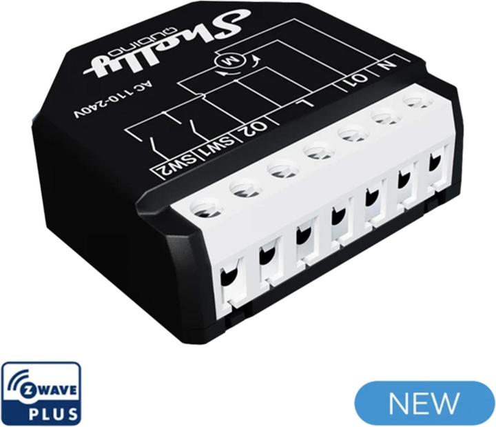 Actual product image Shelly Qubino Wave Shutter (Shutter actuator)