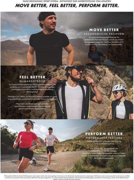 Actual product image Falke C Singlet Regular (M)