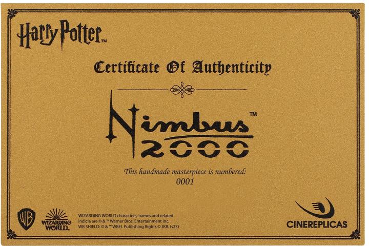 Actual product image Cinereplicas Harry Potter: Nimbus 2000 Junior Broom