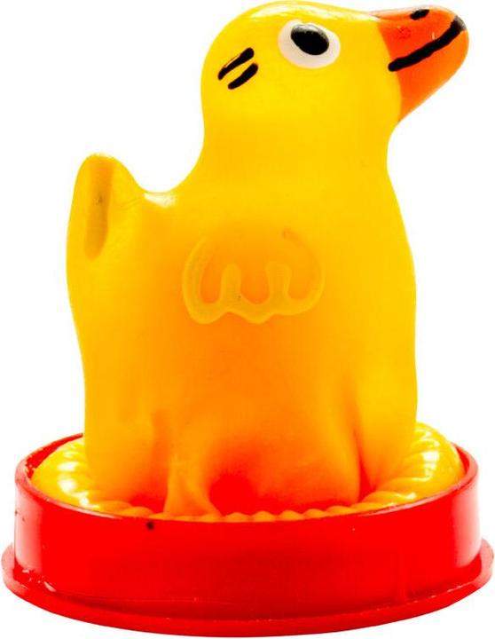 Produktbild Erco Scherzkondom mit Figur «Ente» 1 Stück, handbemalt, ohne Gleitmittel, Naturkautschuklatex (1 Stk.)