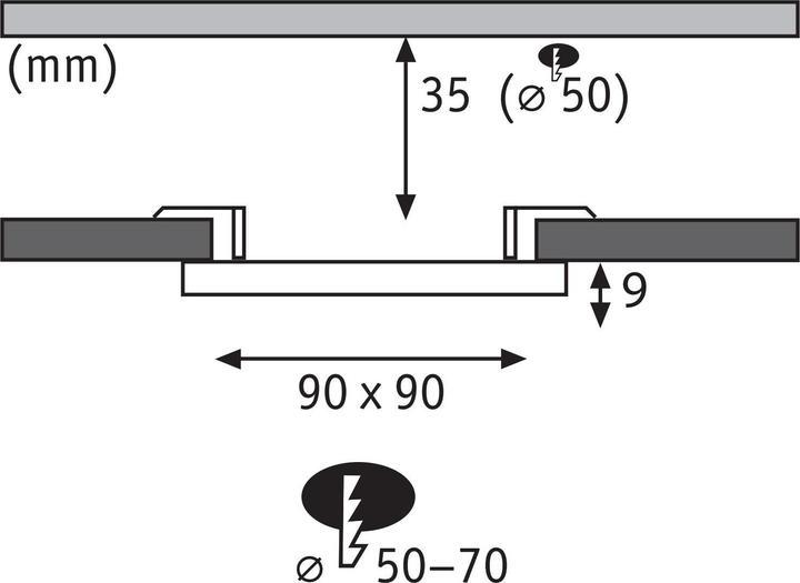 Productafbeelding Paulmann Armaturen Veluna VariFit Edge (750 lm)