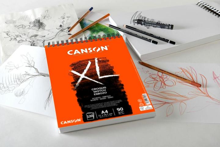 Productafbeelding Canson Sketch XL tekenblok (A4, Geen, Geen binding)