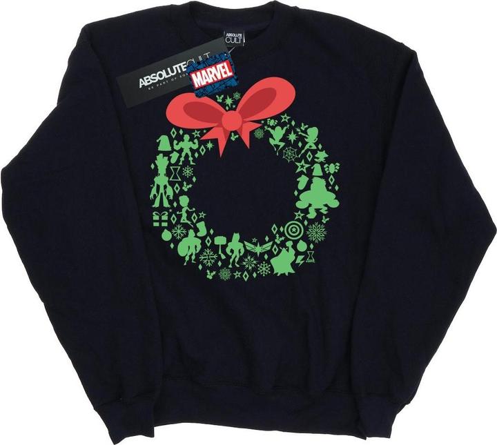Immagine prodotto Avengers Christmas Wreath Felpa Donna (XXL)