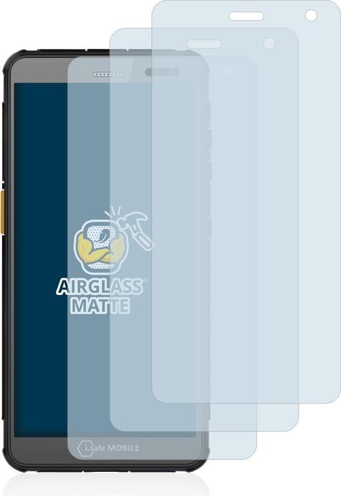 Produktbild BROTECT AirGlass Panzerglasfolie Matt (3 Stück, i.safe mobile IS655.2)