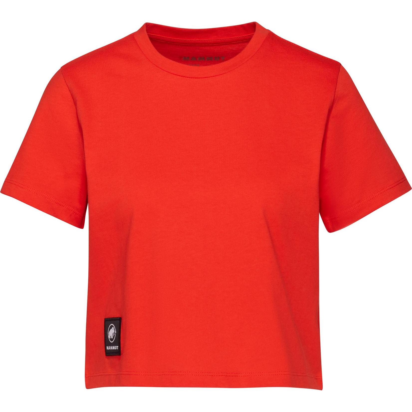 Mammut, Damen, Shirt, Massone T-Shirt Cropped Women Patch, Rot, (M)