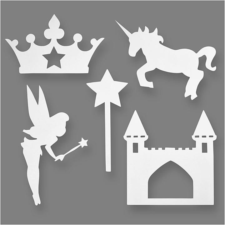 Actual product image Creativ Company Fairy Tale Craft Paper 16 Pieces, White (16x)