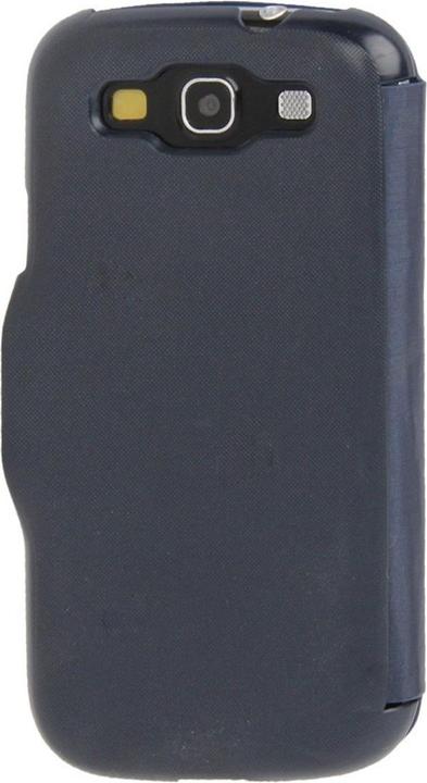 Produktbild König Design Handyhülle Tasche für Samsung Galaxy S3 i9300 / i9305 / S3 NEO i9301 i9301i dunkelblau gebürstet (Samsung Galaxy S3 i9300, Samsung Galaxy S3 LTE i9305)